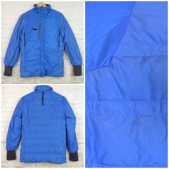 Lululemon Jacket Men S Navy Blue Goose Down Puffer Feather Insulated Retro Y2K - Picture 16 of 16